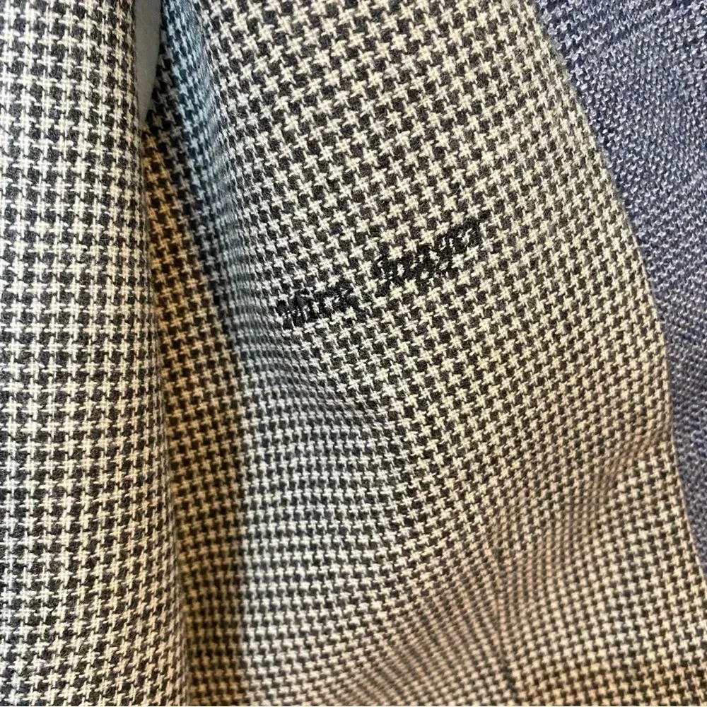 Tailored Blue Grey Formal Tweed Vest or Waistcoat
